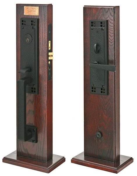 Craftsman Mortise Entryset  - Arts & Crafts Collection by Emtek Products