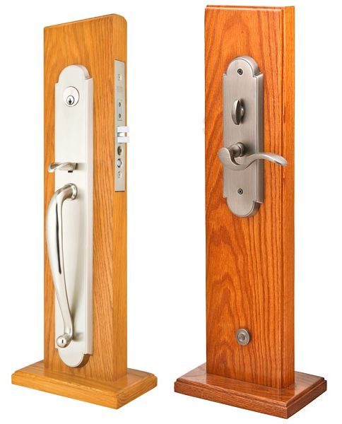 Albany Mortise Entry Set - Brass Collection by Emtek