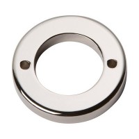 Tableau Round Base Pull Backplate (1-7/16" CTC) - Polished Nickel (388-PN) by Atlas Homewares