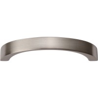 Tableau Curved Handle Drawer Pull (2-1/2" CTC) - Brushed Nickel (398-BN) by Atlas Homewares