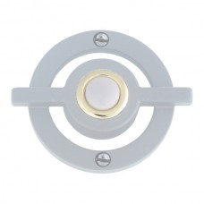 Avalon Door Bell Button - Brushed Nickel (DB643-BRN) by Atlas Homewares