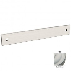 Contemporary Pull Backplate (6" cc) - Satin Nickel (4927) by Baldwin Estate