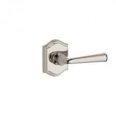Traditional Federal Door Lever Set w/ Traditional Arch Rosette (FED) by Baldwin Reserve