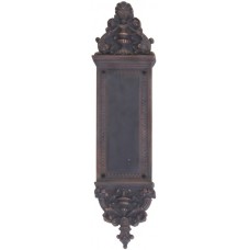 Apollo Push Plate (A04-P5220) of The Renaissance Collection by Brass Accents