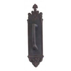 Gothic Pull & Plate (A04-P5601) of The Renaissance Collection by Brass Accents