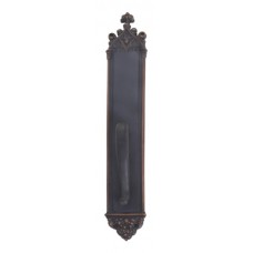 Gothic Pull & Plate (A04-P5641) of The Renaissance Collection by Brass Accents