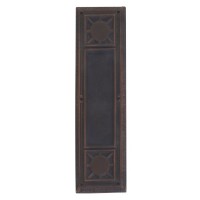 Nantucket Push Plate (A04-P7200) of The Renaissance Collection by Brass Accents