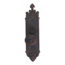 Gothic Keyed Mortise Plate Entry Set (D04-K560) by The Renaissance Collection by Brass Accents