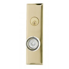 Quaker Keyed Tubular Plate Entry Set (D07-K540) by Brass Accents