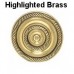 Nantucket Pull & Plate (A04-P7201) of The Renaissance Collection by Brass Accents
