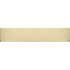 Brass Kick Plate in Polished Brass (Various Sizes) by Brass Accents