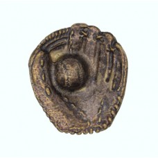 Baseball Glove w/ Ball Cabinet Knob (KB00066) - Sports Collection from Buck Snort Lodge