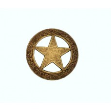 Filigree Star Knob Cabinet Knob (KB00954) - Western Collection from Buck Snort Lodge