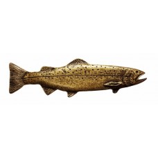 Long Trout Right Facing Drawer Pull (PL00319) - Fish Collection from Buck Snort Lodge