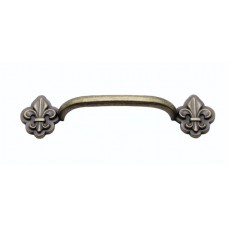 Fleur De Lis Pull Drawer Pull (PL02200) - Whimsical Collection from Buck Snort Lodge