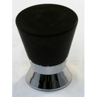 Matte Black Cone Cabinet Knob (25mm) (102-M034) by Cal Crystal