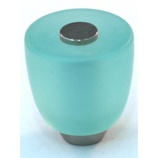 Matte Turquoise Urn Cabinet Knob (29mm) (108-CM001) by Cal Crystal
