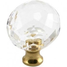 Oval Cabinet Knob (1-3/8") (M998) by Cal Crystal