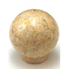 Yellow Round Ball Cabinet Knob (1-1/4") (RB-1) by Cal Crystal