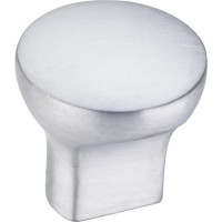 Brenton Cabinet Knob (1") - Brushed Chrome  (239BC) by Elements