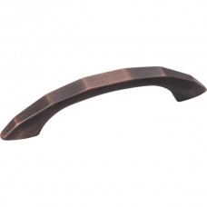 Drake Geometric Drawer Pull (3" CTC) - Brushed Oil Rubbed Bronze (423-3DBAC) by Elements