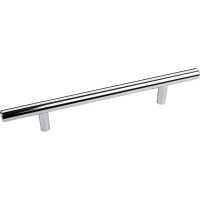 Naples Beveled End Bar Drawer Pull (673mm CTC) - Polished Chrome (763PC) by Elements