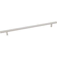 Naples Beveled End Bar Drawer Pull (673mm CTC) - Satin Nickel (763SN) by Elements