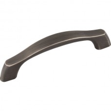 Aiden Drawer Pull (96mm CTC) - Brushed Pewter (993-96BNBDL) by Elements