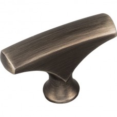 Aiden Cabinet Knob (1-5/8") - Brushed Pewter (993BNBDL) by Elements