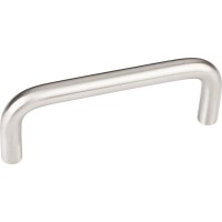 Torino Steel Wire Drawer Pull (3" CTC) - Satin Nickel (S271-3SN) by Elements