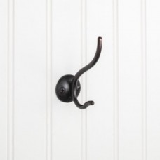 Double Coat / Hat Hook (3-13/16") - Brushed Oil Rubbed Bronze (YD30-381DBAC) by Elements