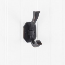 Double Coat / Hat Hook (4-5/16") - Brushed Oil Rubbed Bronze (YD45-431DBAC) by Elements