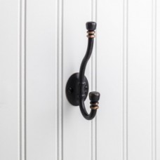 Double Coat / Hat Hook (5-3/16") - Brushed Oil Rubbed Bronze (YD50-518DBAC) by Elements