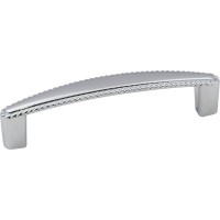 Lindos Rope Drawer Pull (96mm CTC) - Polished Chrome (Z115-96PC) by Elements