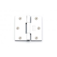 3-1/2" Heavy Duty Square Barrel Solid Brass Hinges w/ Square Corners (96513) by Emtek
