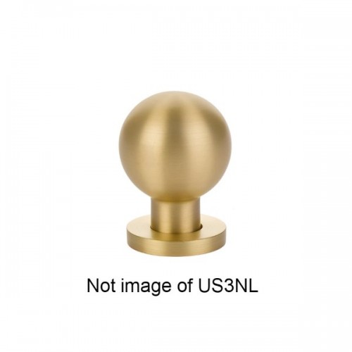 Globe Cabinet Knob 1 8, Unlacquered Brass Cabinet Pulls