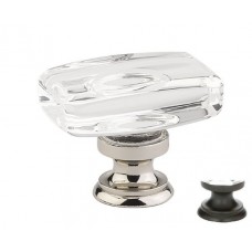 Windsor Glass Cabinet Knob (1-5/8") - Oil Rubbed Bronze (86566) by Emtek