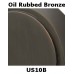 Transitional Brass 18" Towel Bar w/Small Disc Rosette (29026) by Emtek
