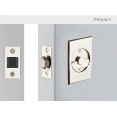 Rectangular Privacy Tubular Pocket Door Set (2015) by Emtek