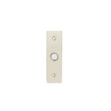 Modern Small Stretto Door Bell Button (2440) by Emtek