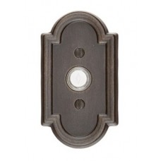 Tuscany Arched Type 11 Door Bell Button (2411) by Emtek