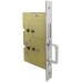 Arc Mortise Pocket Door Locks (FH29/PD80) by Inox by Unison Hardware