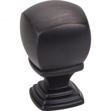 Katharine Cabinet Knob (7/8") - Brushed Oil Rubbed Bronze (188DBAC) by Jeffrey Alexander