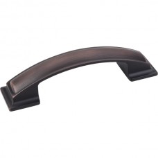 Annadale Pillow Drawer Pull (96mm CTC) - Brushed Oil Rubbed Bronze (435-96DBAC) by Jeffrey Alexander