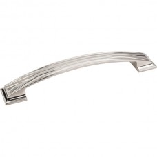 Aberdeen Lined Pillow Drawer Pull (160mm CTC) - Satin Nickel (535-160SN) by Jeffrey Alexander