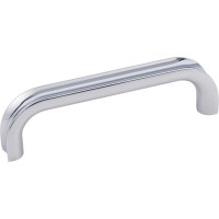 Rae Drawer Pull (96mm CTC) - Polished Chrome (667-96PC) by Jeffrey Alexander