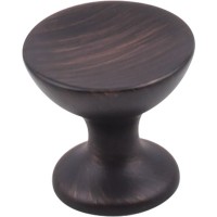 Rae Cabinet Knob (1-1/16") - Brushed Oil Rubbed Bronze (667S-DBAC) by Jeffrey Alexander