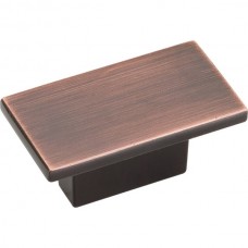 Mirada Drawer Pull (5/8inch CTC) - Brushed Oil Rubbed Bronze (81021DBAC) by Jeffrey Alexander