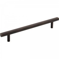 Dominique Drawer Pull (160mm CTC) - Brushed Oil Rubbed Bronze (845-160DBAC) by Jeffrey Alexander