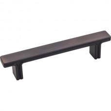 Anwick Rectangle Drawer Pull (96mm CTC) - Brushed Oil Rubbed Bronze (867-96DBAC) by Jeffrey Alexander